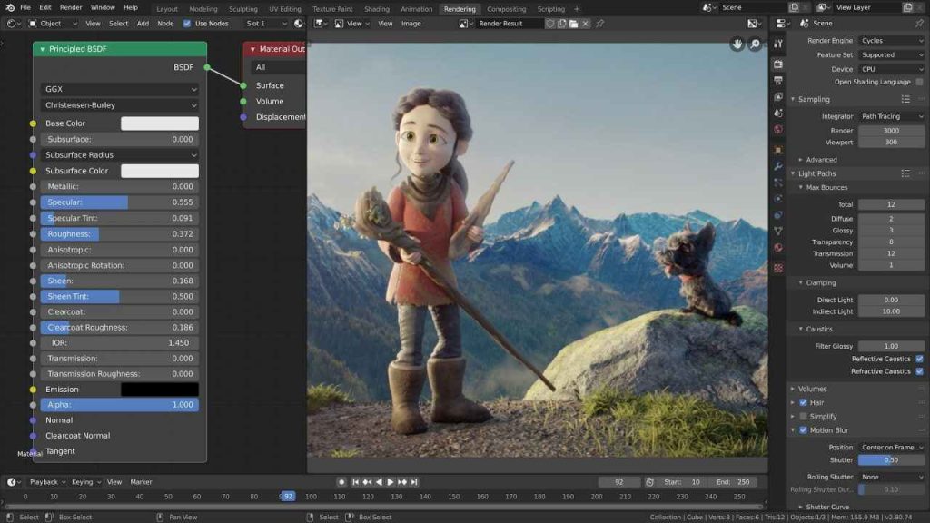 Crear desde cero personajes 3D usando Blender