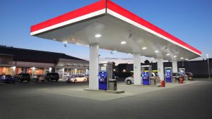 Distancia Segura Gasolinera cerca de Escuelas