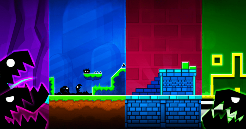 como jugar geometry dash en pc-0