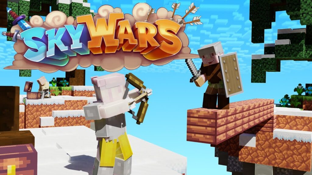 Cómo jugar a skywars en minecraft