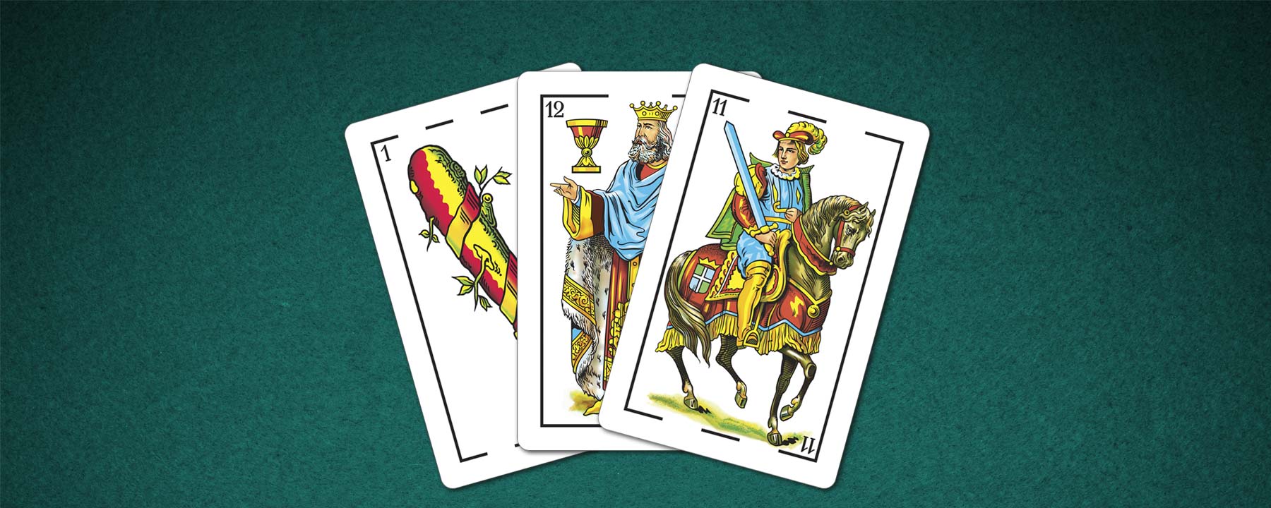 Baraja española para jugar al Brisca