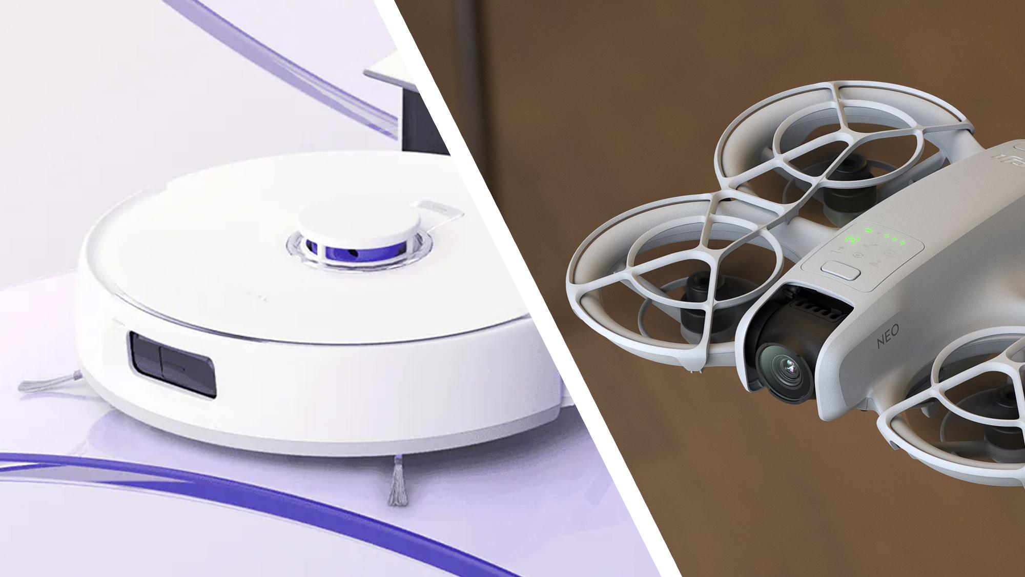 Robot aspirador inteligente DJI Romo