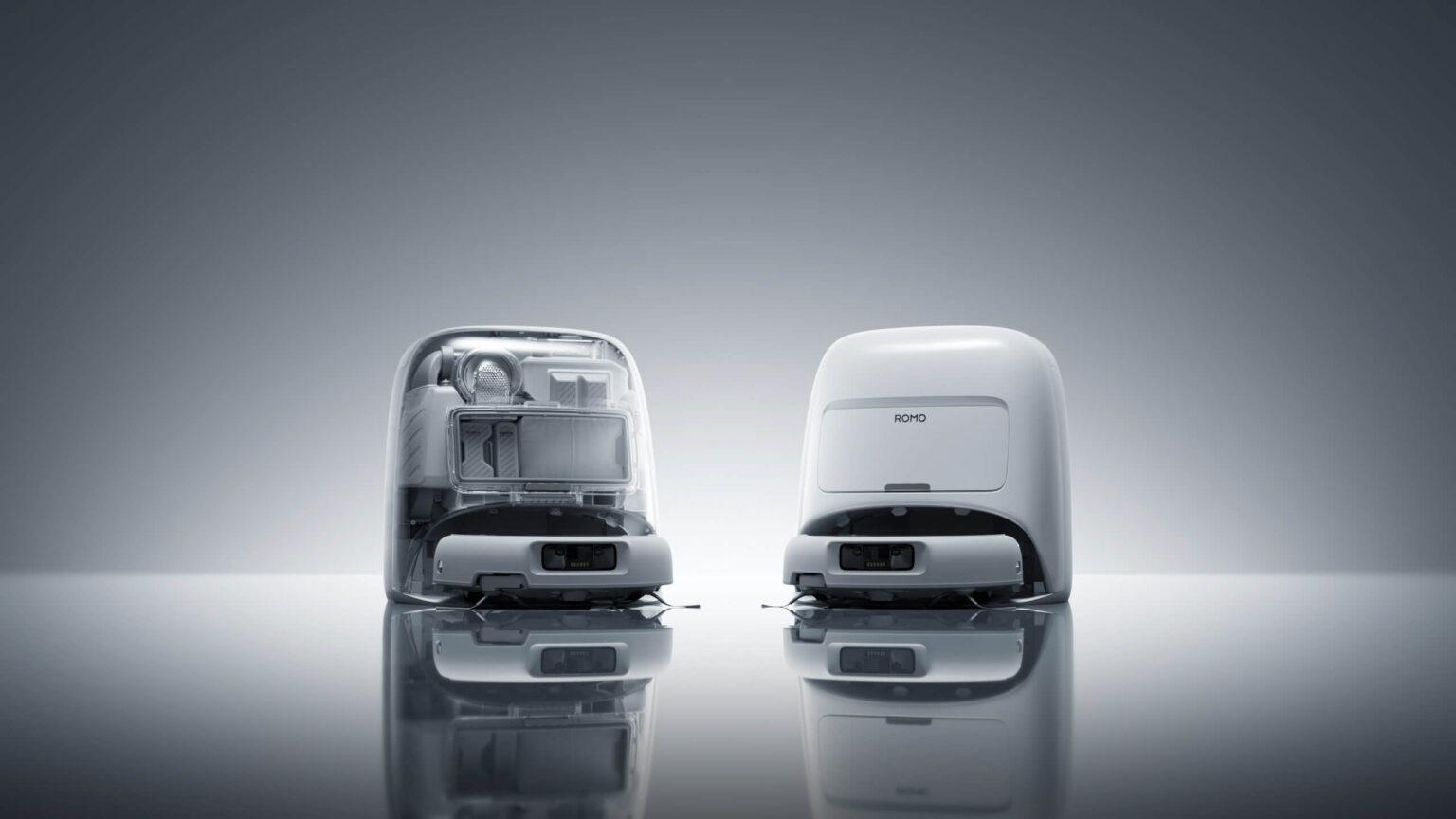 Aspirador inteligente DJI Romo en detalle