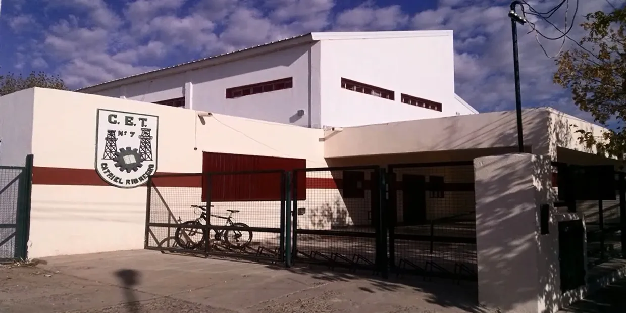 Vista panorámica Escuela Técnica 7 San Justo