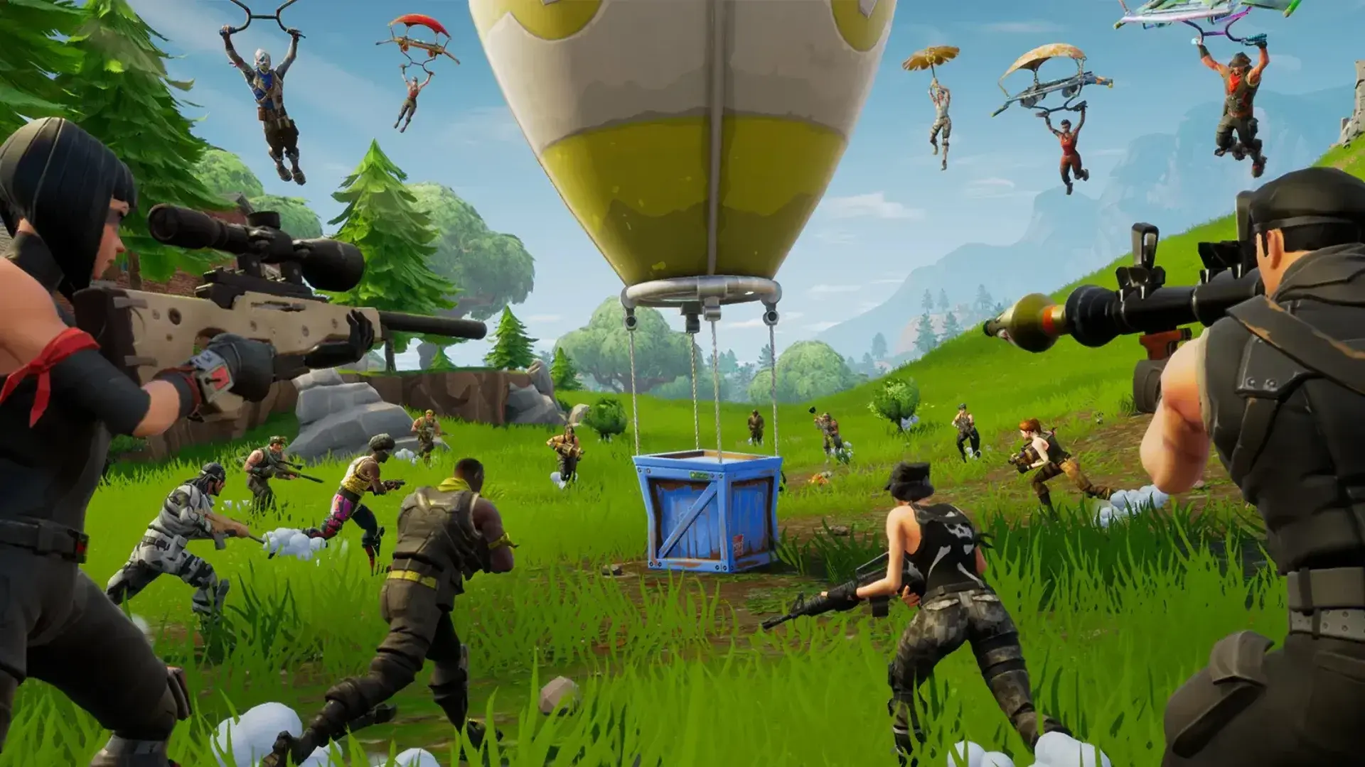 Fortnite modo por equipos