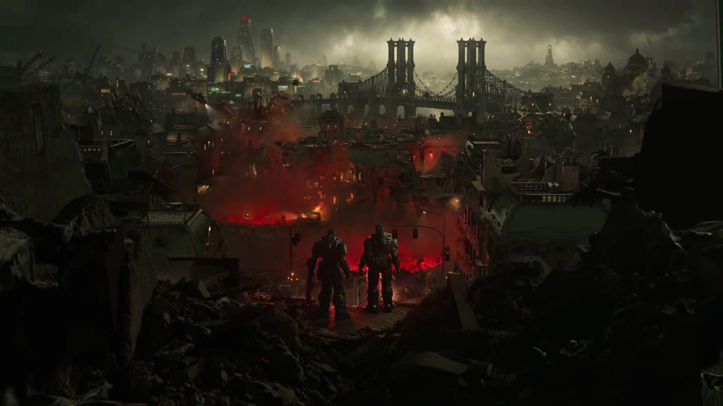 Arte conceptual Gears of War E-Day