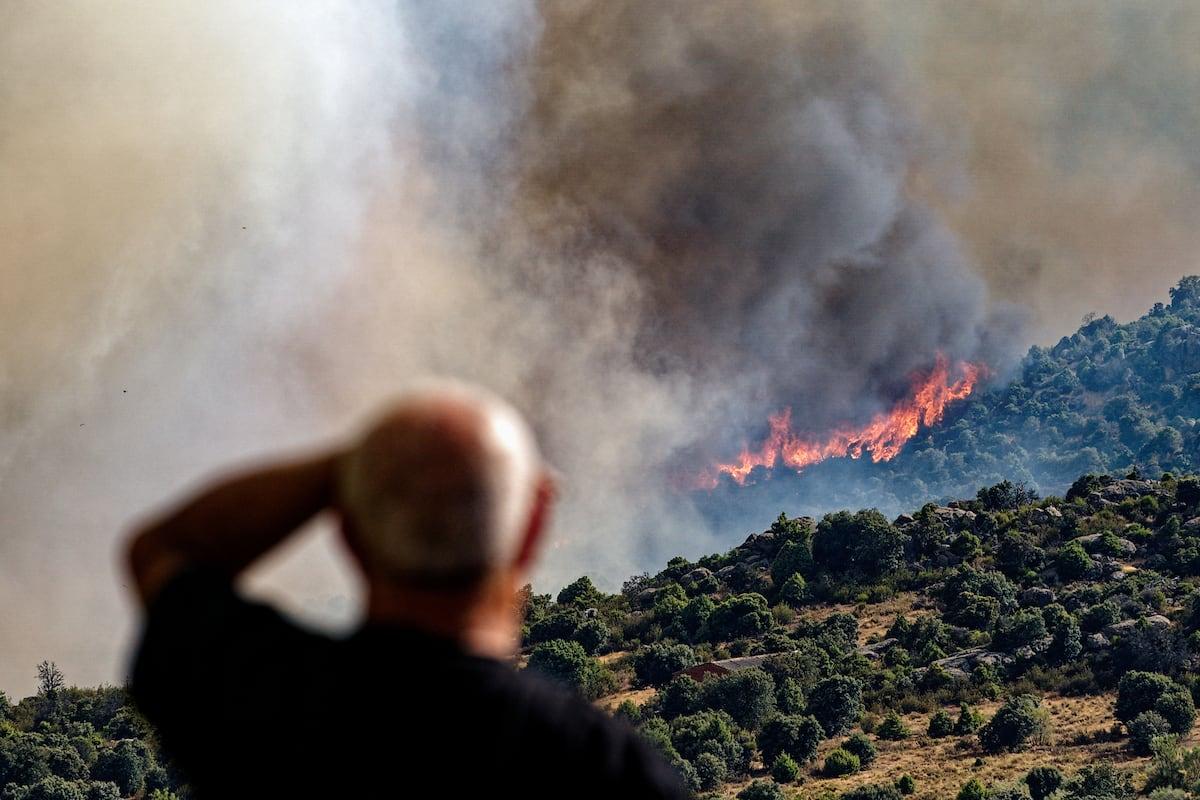 Incendio forestal de Navaluenga
