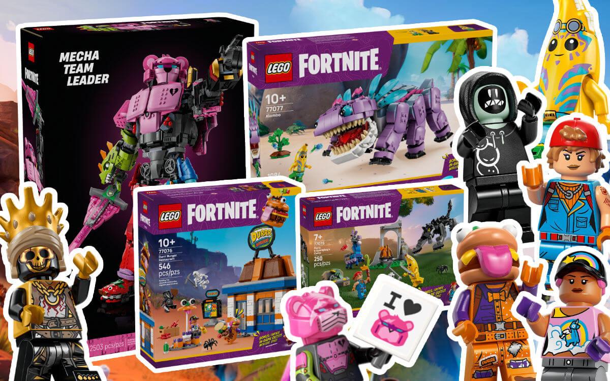 LEGO Fortnite desafíos de skins