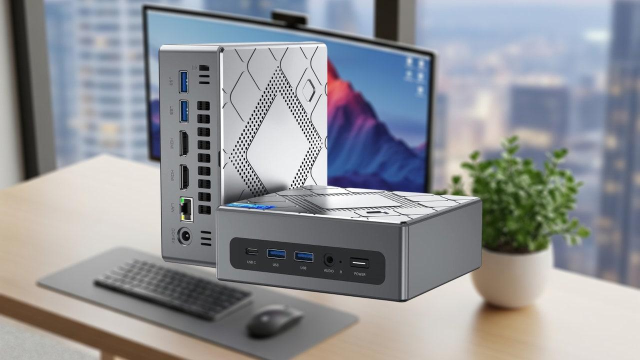Mini PC usado como centro multimedia conectado a pantalla