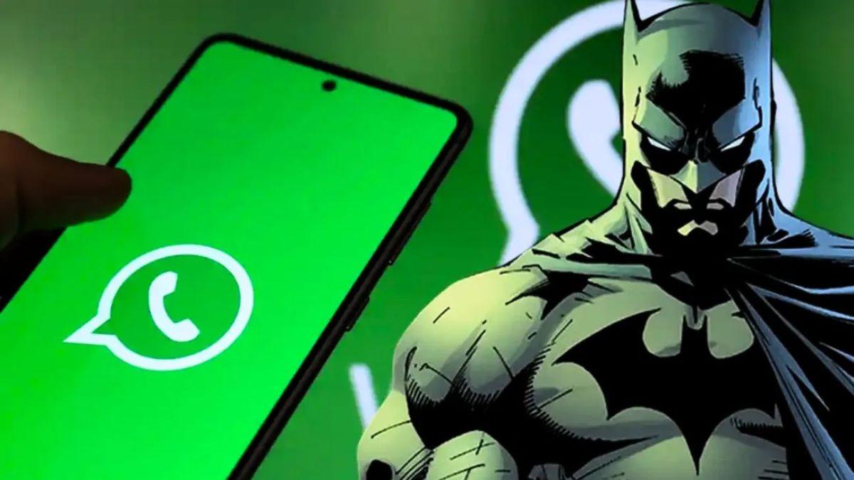 Modo Batman en WhatsApp