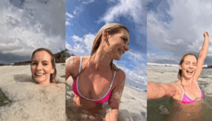Mujer viral en redes sociales