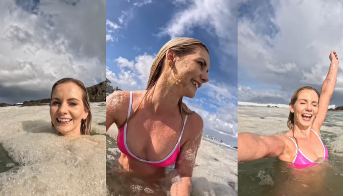 Imagen de mujer viral en redes sociales
