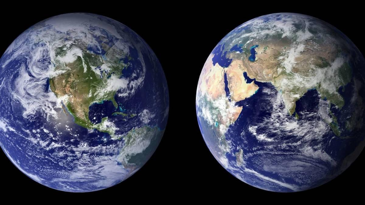 núcleo de la tierra cambio de giro