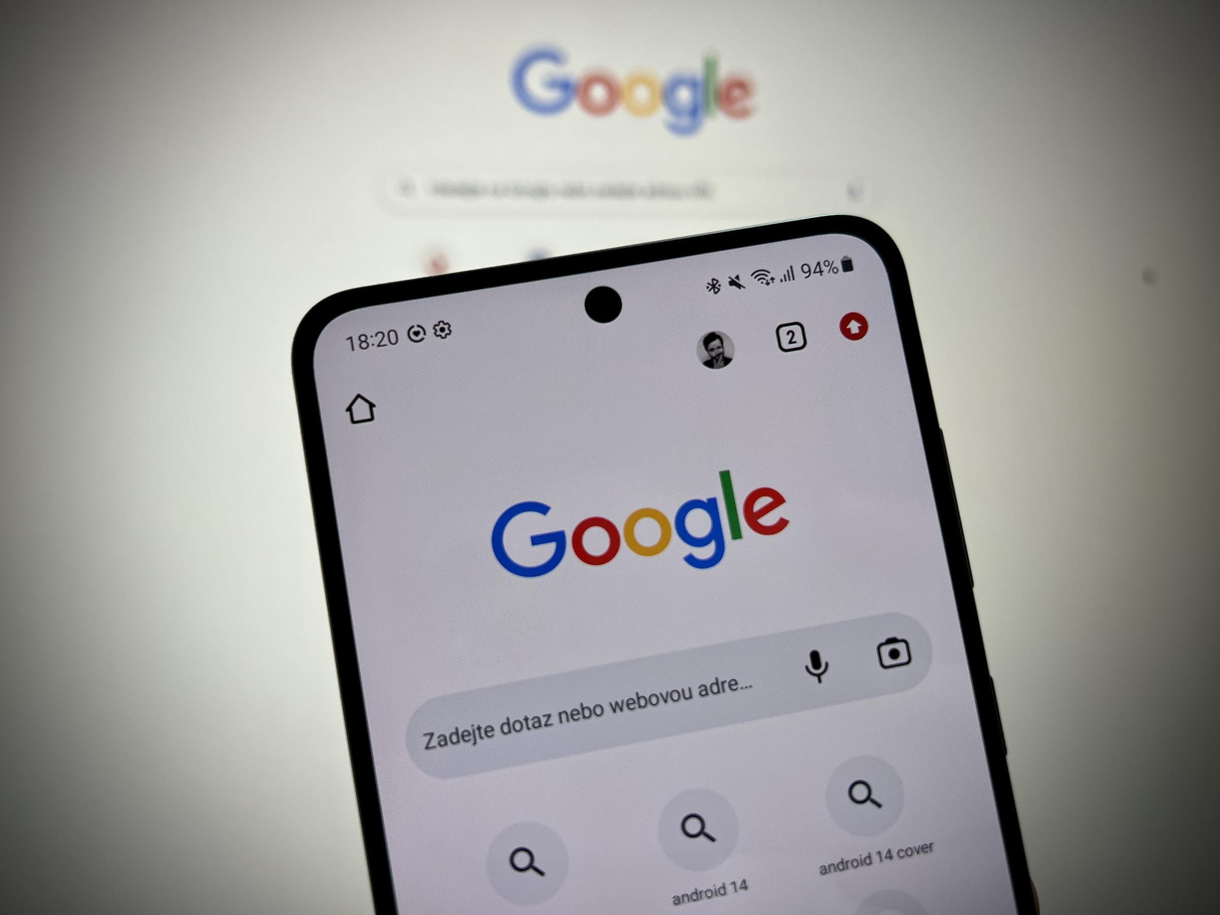 Barra de navegación inferior en Chrome para Android