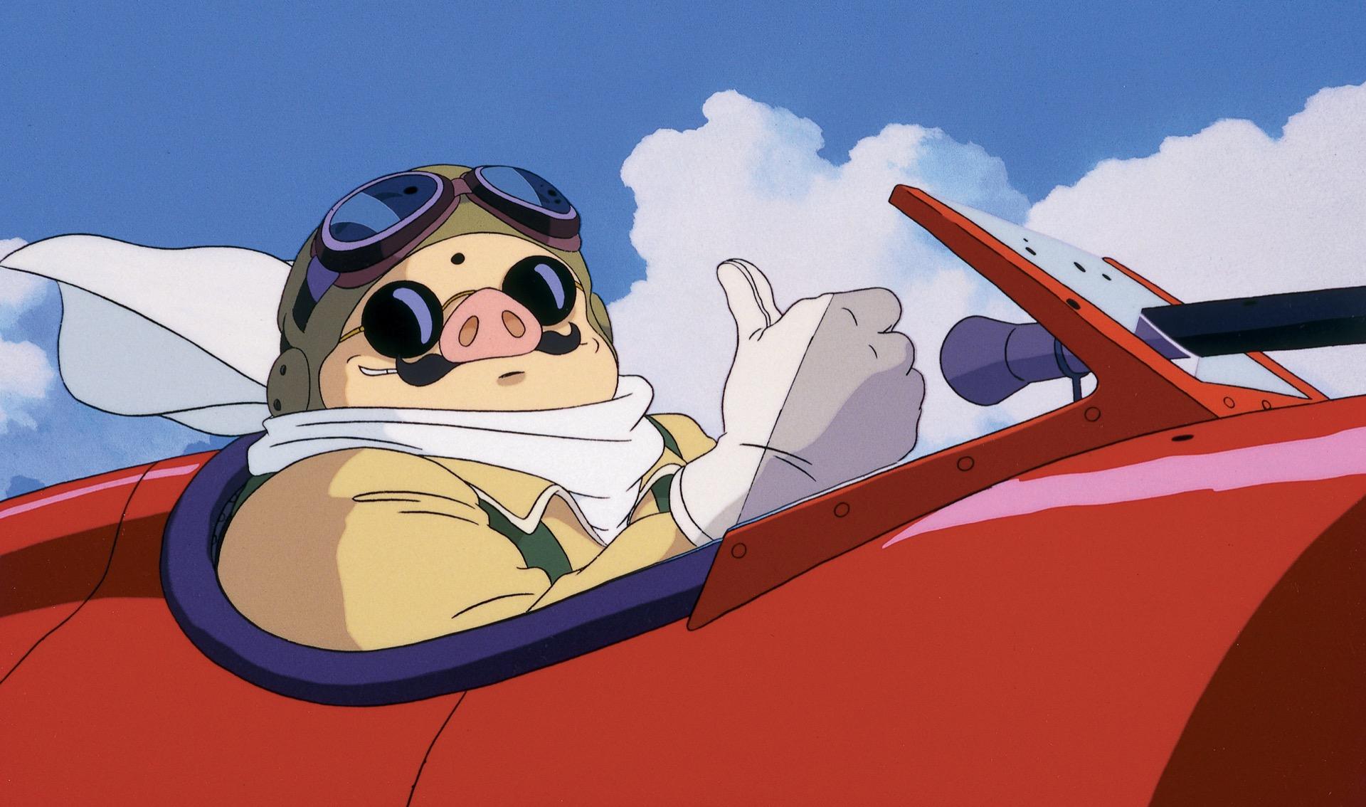 Porco Rosso avión