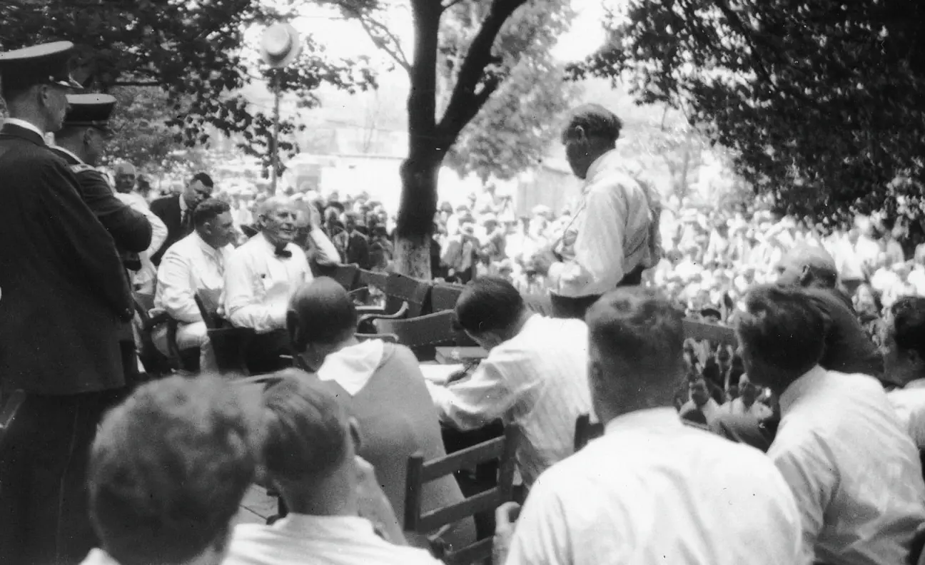 Profesor John T. Scopes juicio evolución Dayton