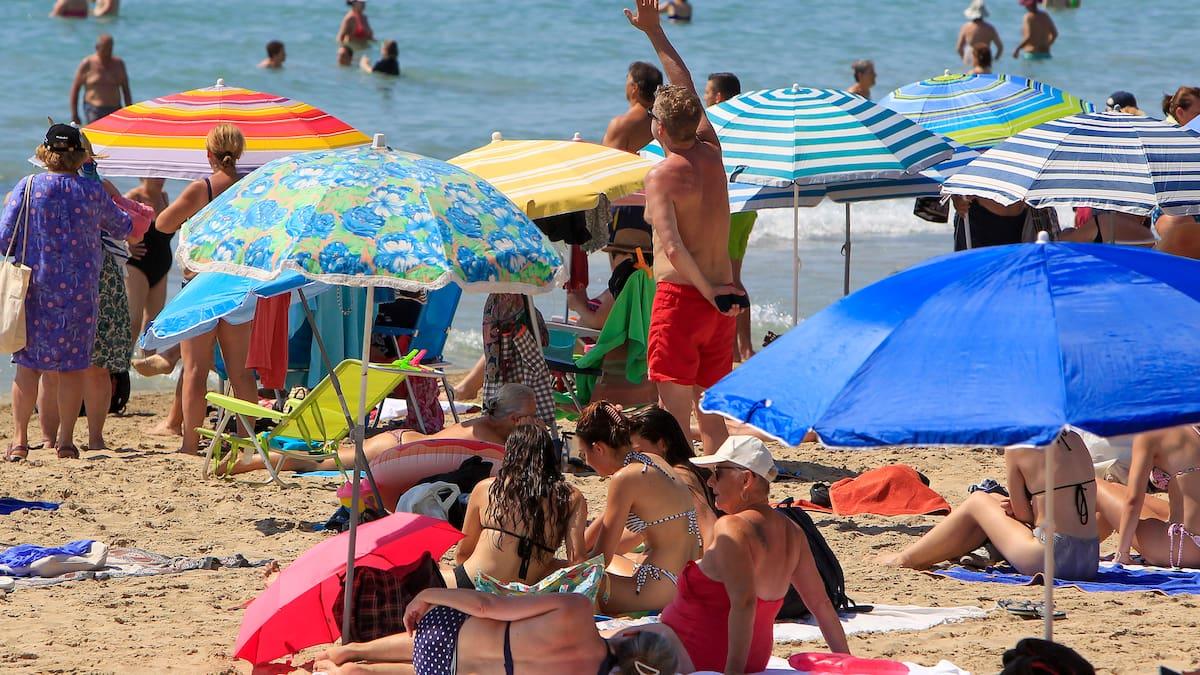 Mapa de provincias afectadas por la ola de calor