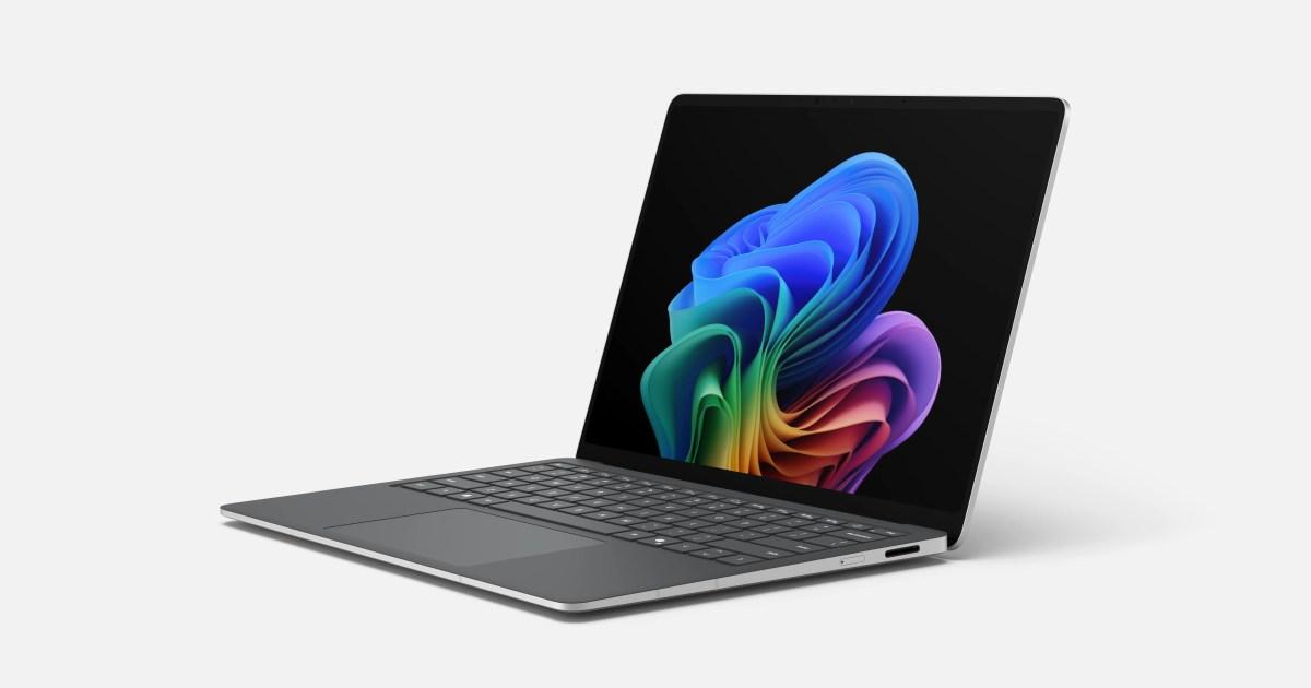 Surface Laptop 5G para trabajadores móviles