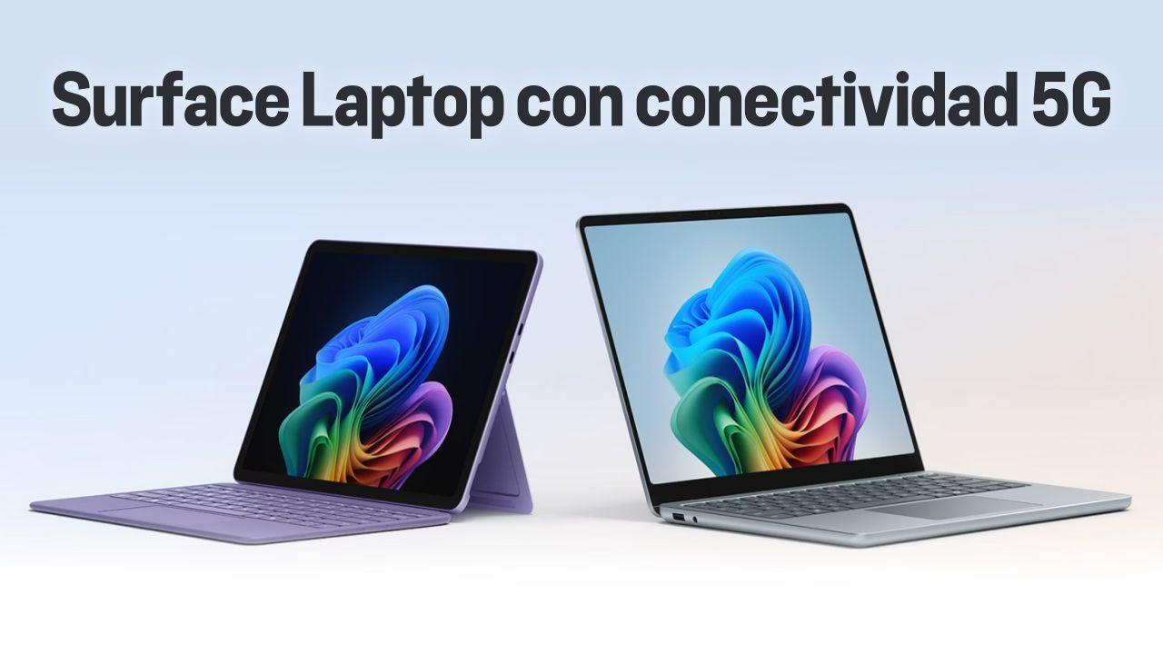 Surface Laptop 5G de Microsoft para empresas