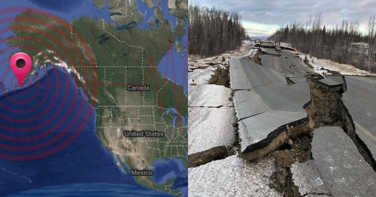Historia sísmica de Alaska