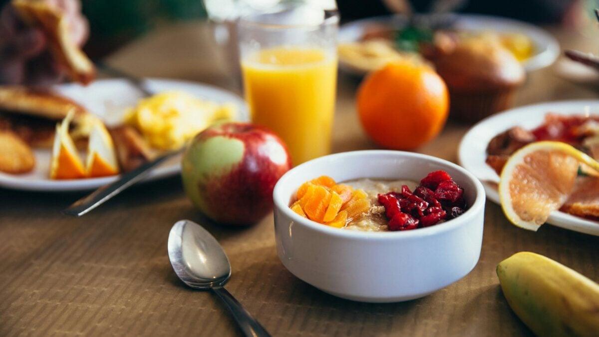 Desayuno tradicional en zonas de longevidad