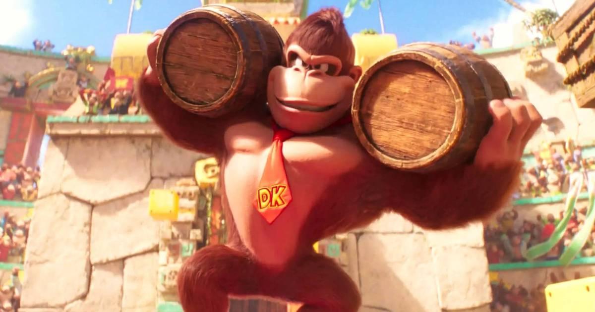 cine animación Donkey Kong