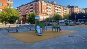 renovación de juegos infantiles en Bilbao