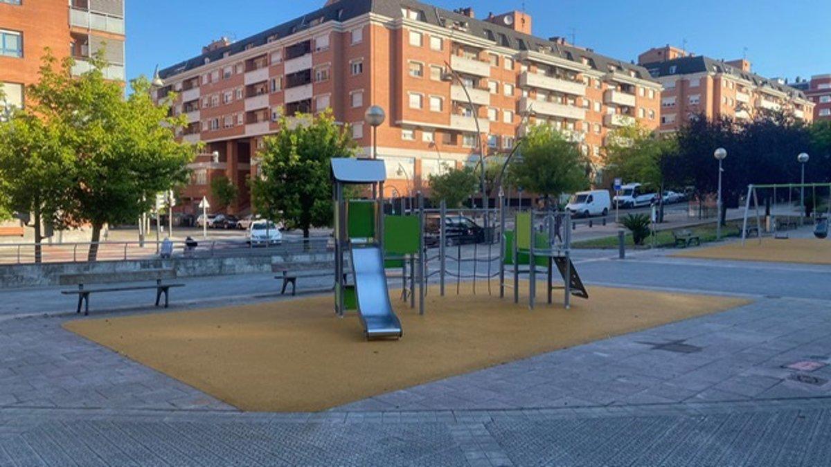 renovación de juegos infantiles en Bilbao