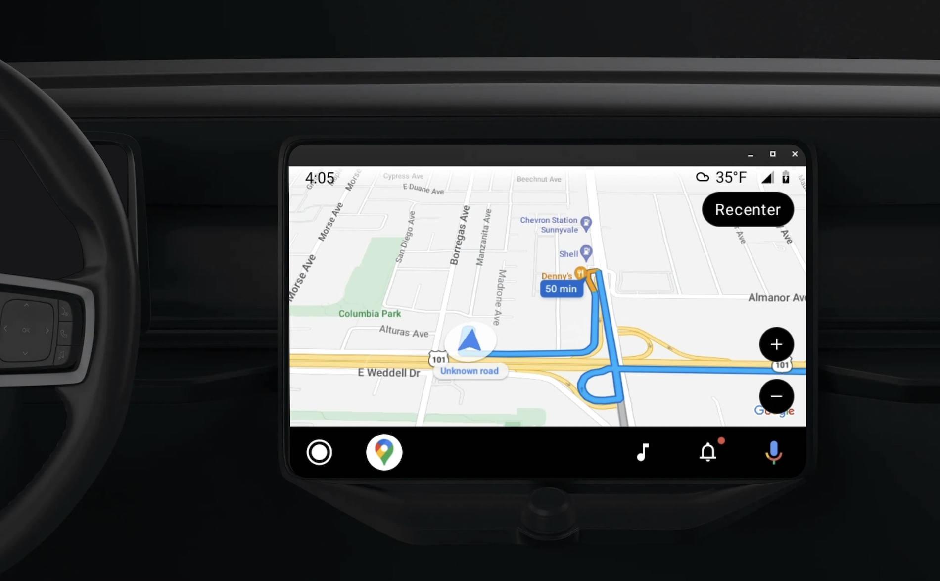 Asistente con IA en Android Auto