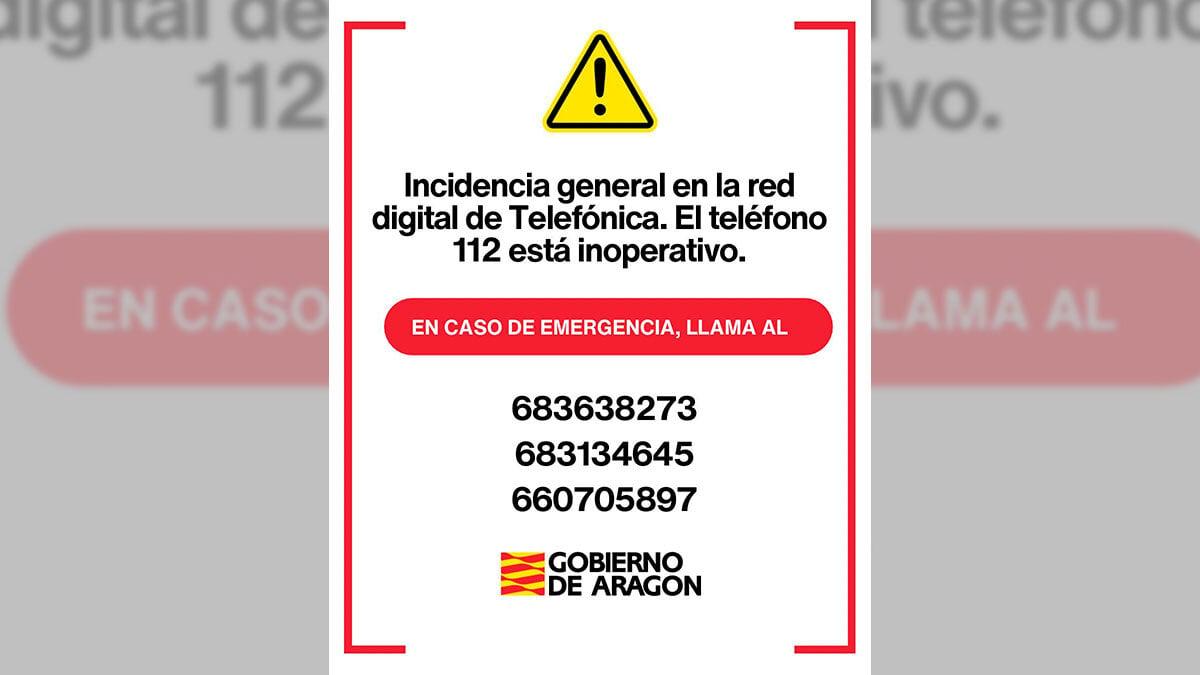 Corte de internet en Zaragoza