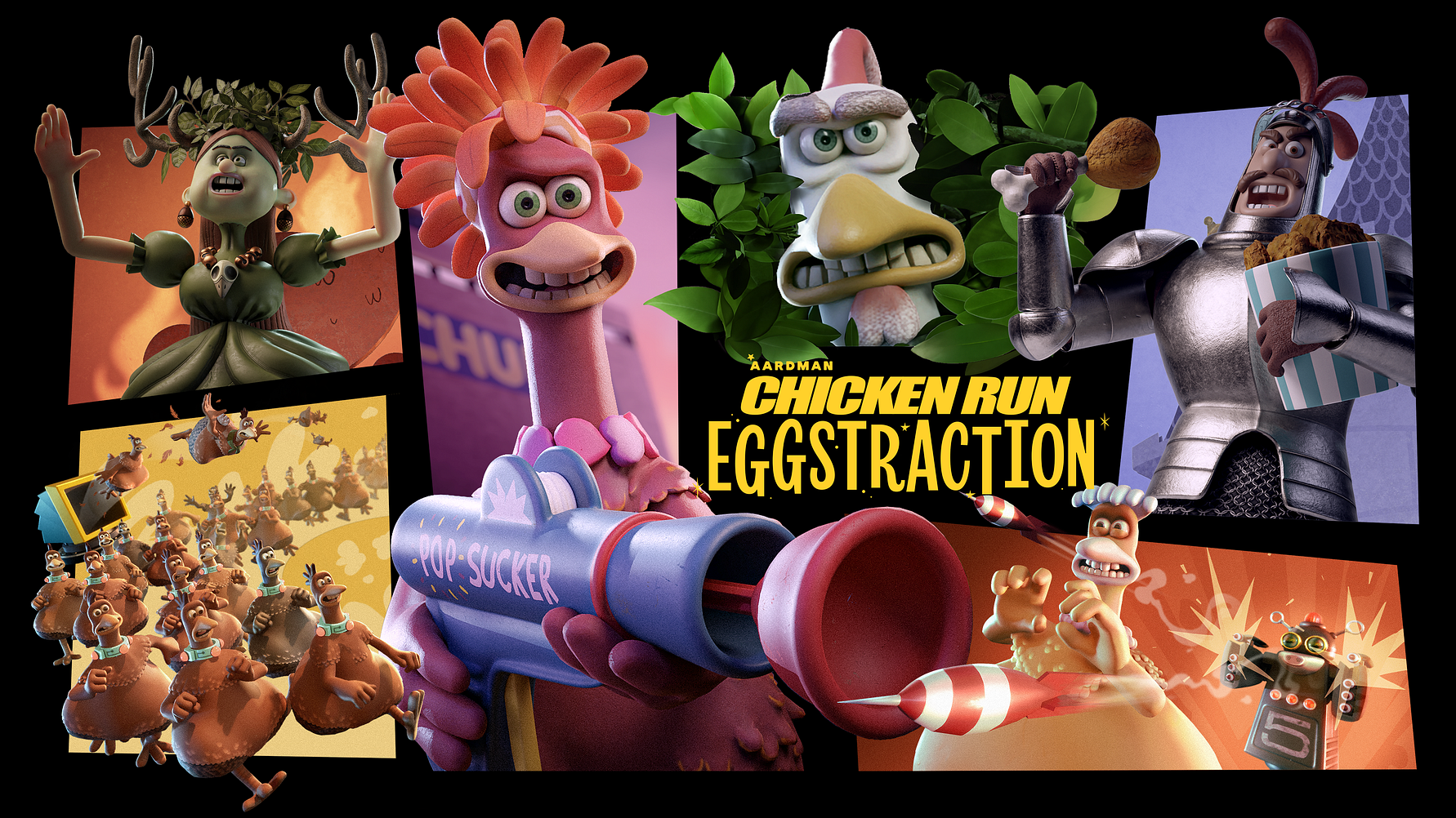 Chicken Run: Eggstraction plataformas y demo