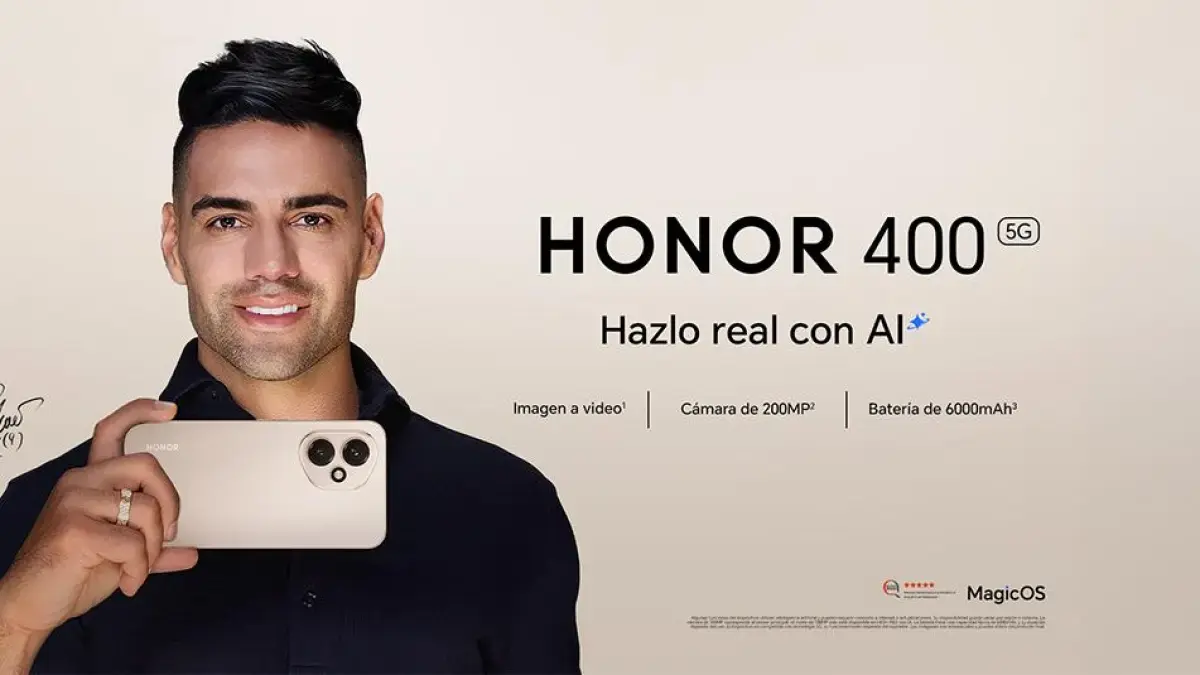 HONOR 400 convierte fotos en video