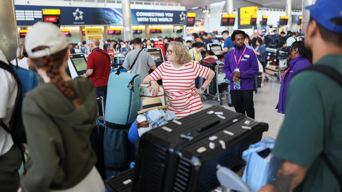 Error de software en vuelos Reino Unido