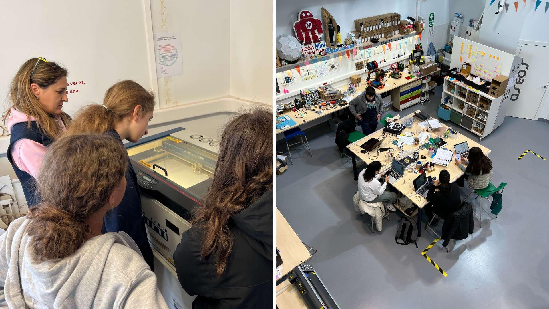 Aprendizaje práctico por proyectos en Fab Lab