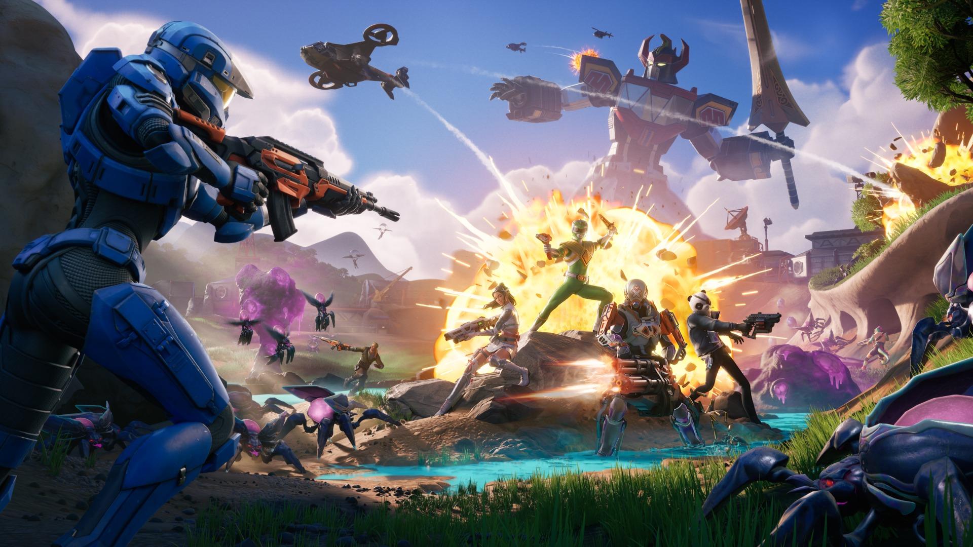 power rangers skins fortnite