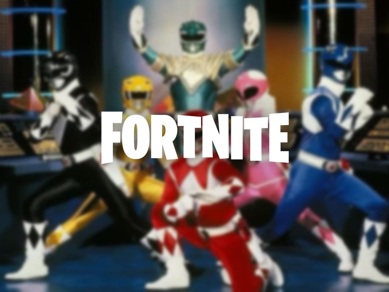 Lote Power Rangers en Fortnite