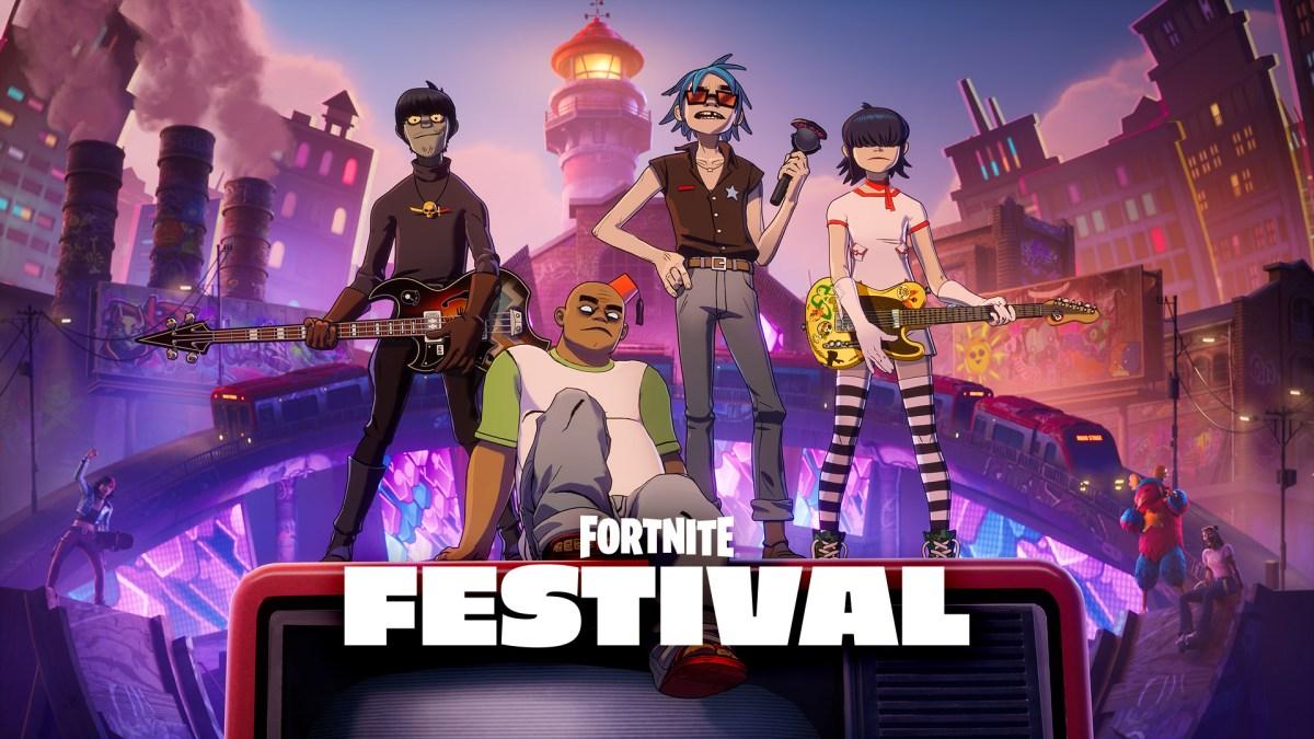 Skins de Gorillaz en Fortnite