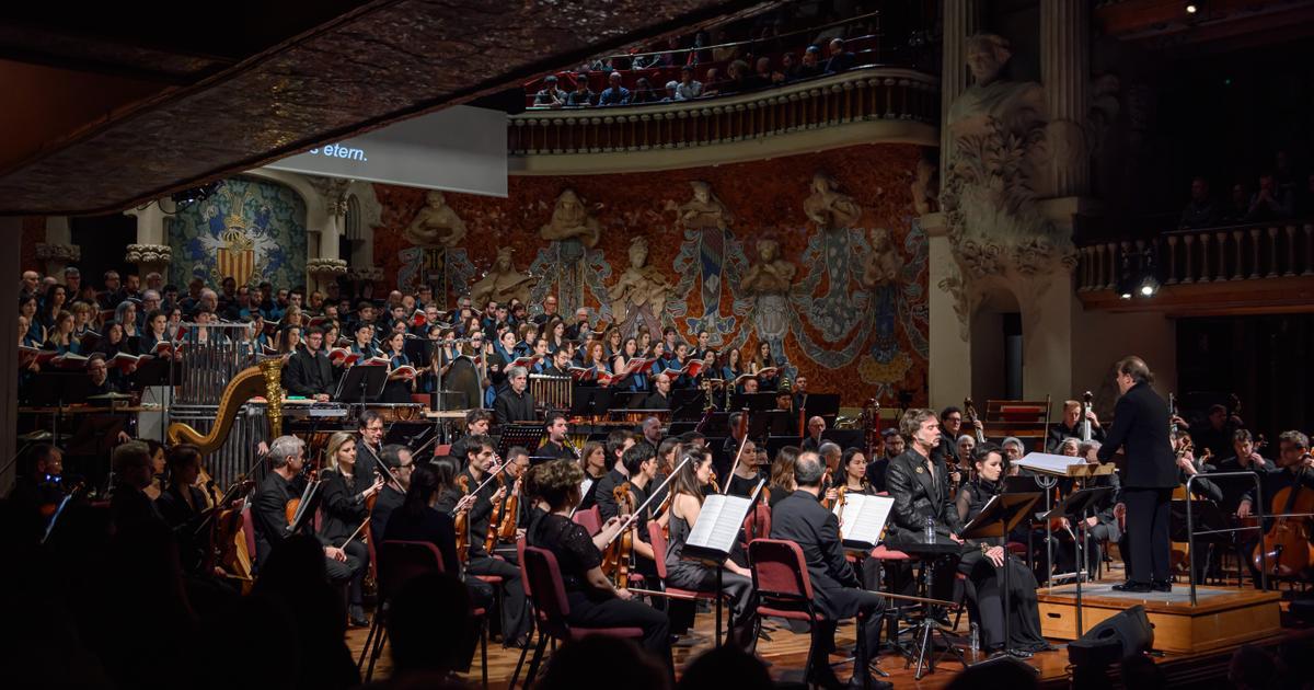 Fachada principal Palau de la Música Catalana