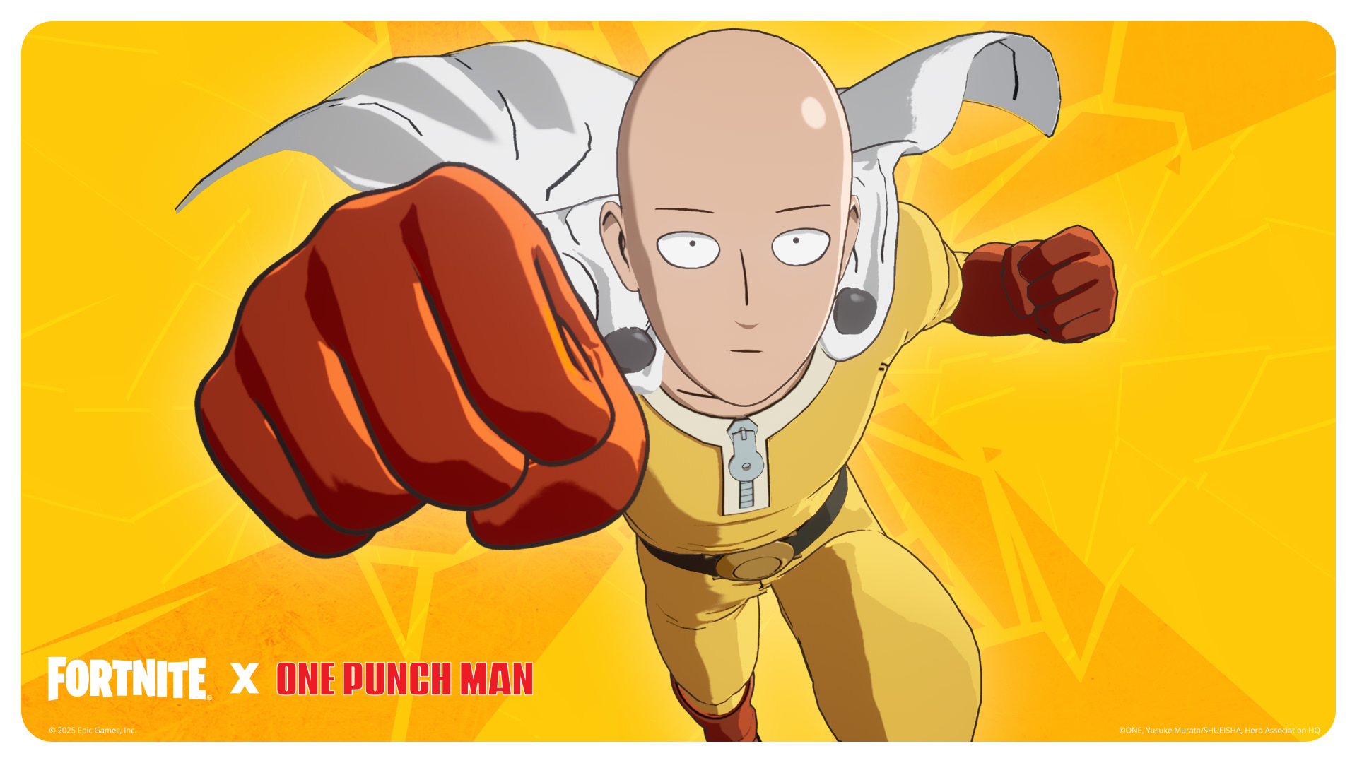 Lanzamiento de Saitama en Fortnite