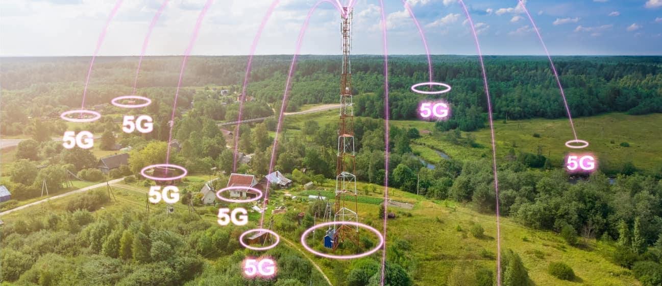 Telefonía 5G rural en España