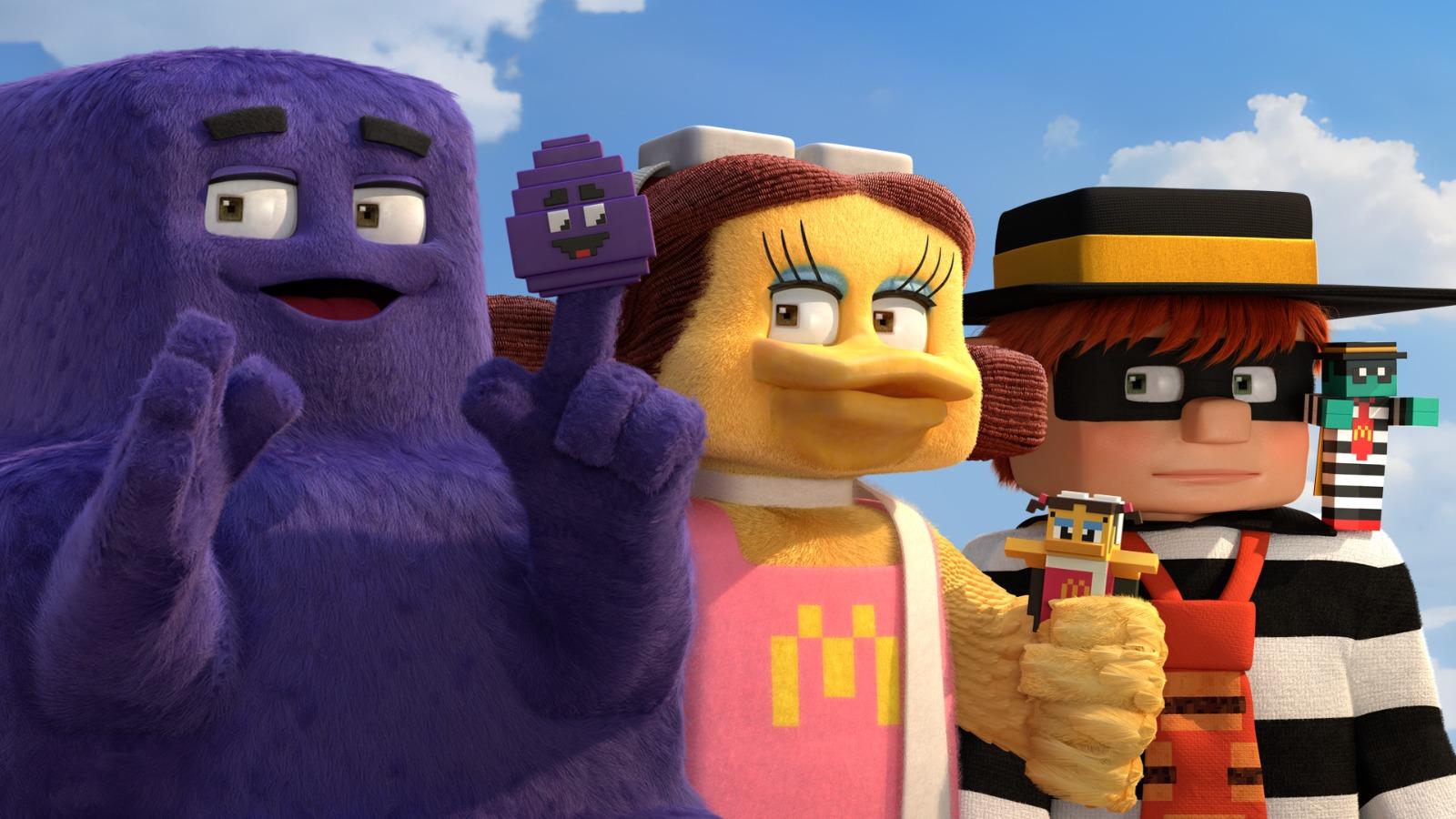 Campaña de marketing con Minecraft en McDonald's