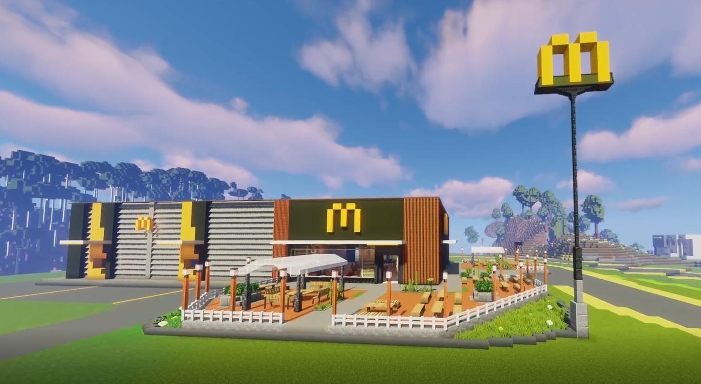 Campaña de marketing con Minecraft en McDonald's