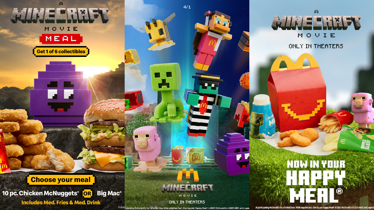 Campaña de marketing con Minecraft en McDonald's