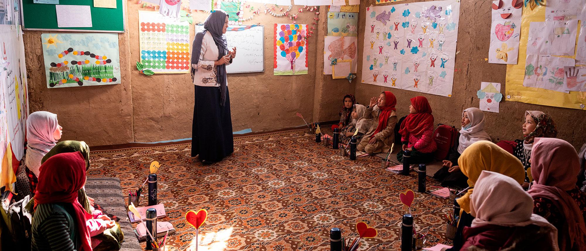 Llamamiento internacional por la educación de las afganas