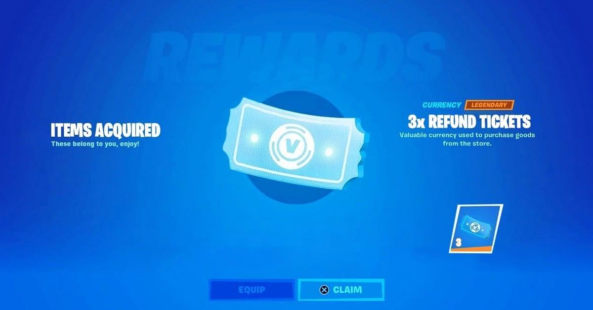 Error en Fortnite por paVos, skins y objetos