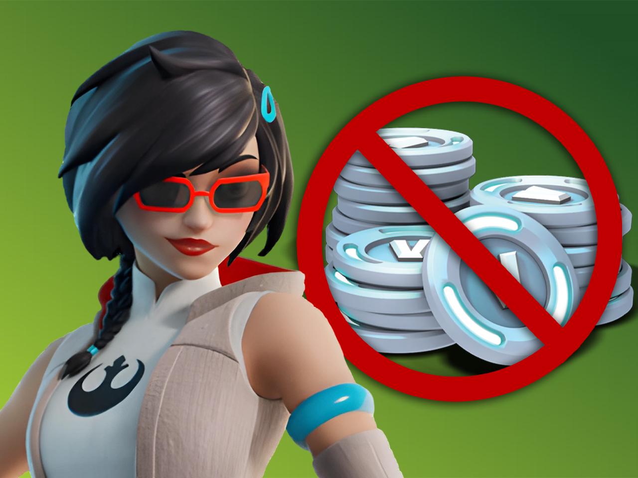 Error en Fortnite por PaVos, skins y objetos