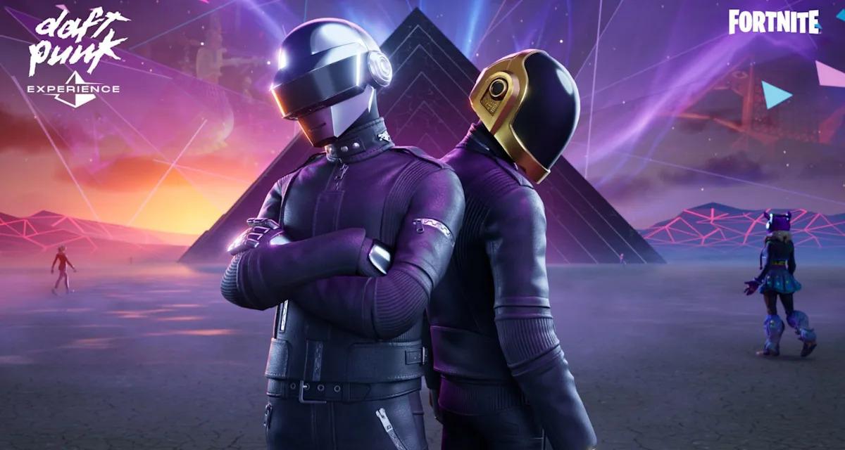 Salas temáticas de la experiencia de Daft Punk