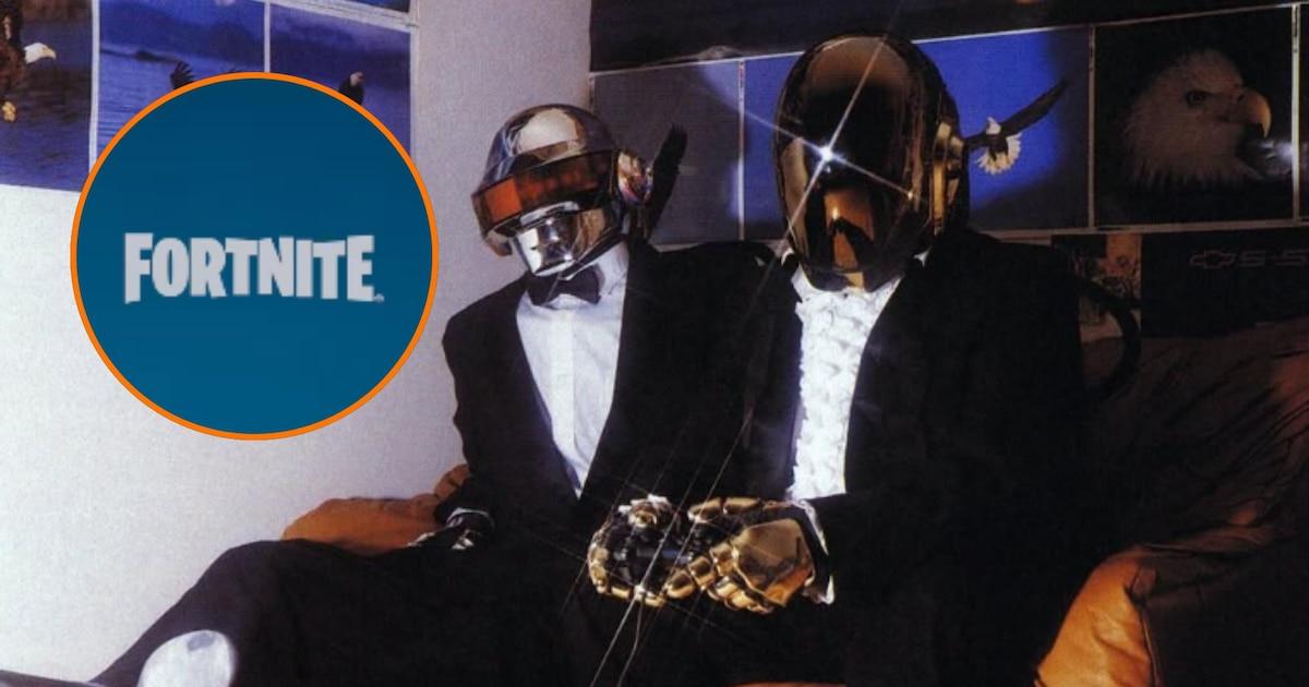 Experiencia musical de Daft Punk en Fortnite