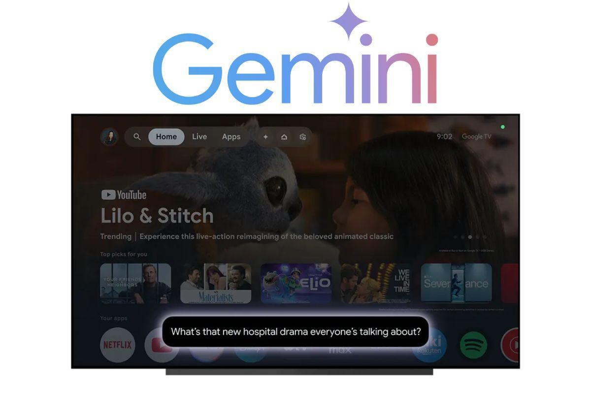 Gemini en Google TV