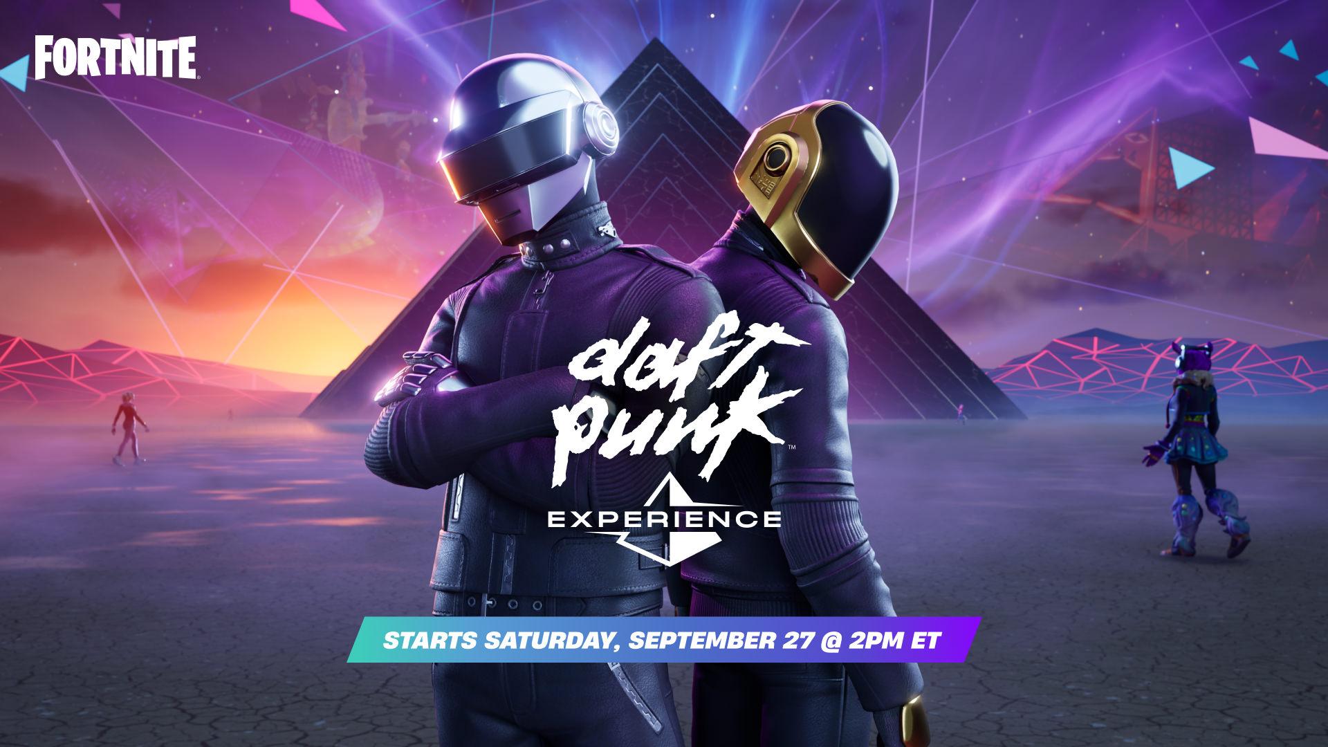 Colaboración Epic Games y Daft Punk